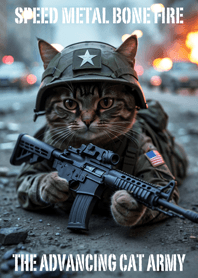 The advancing cat army 17