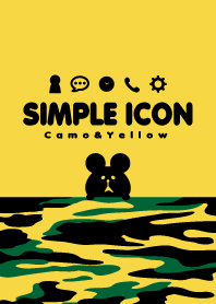 SIMPLE ICON Camo&Yellow