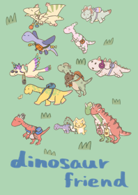 dinosaur friends^ ^