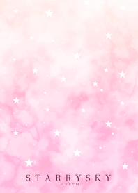 STARRY SKY-PINK WHITE- 19