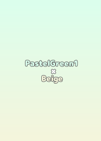 PastelGreen1×Beige.TKC