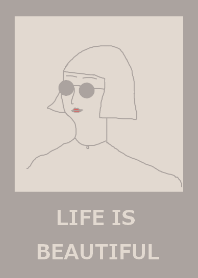 LIFE IS BEAUTIFUL #dusty beige