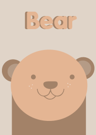 Simple cute Bear theme