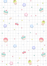 Pastel colored dessert 2 (Pp)