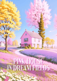 Pink House in Dream Fields
