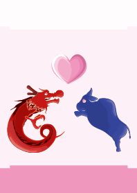 ekst Red (Dragon) Love Blue (Cow)