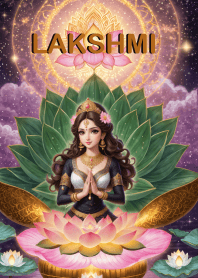 Lord Lakshmi-wealth, fortune, prosperity