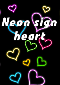 Neon sign vol.2 heart
