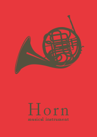 horn gakki Signal red