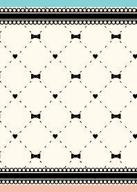 Ribbon and lace04 P&B