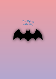 Bat flying in the sky 14