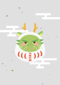 甲辰年限定達摩(白色)
