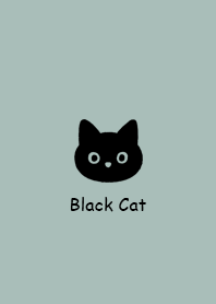 Black Cat | Dusty Mint Simple#1