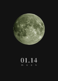 Moon - January 14th - Black
