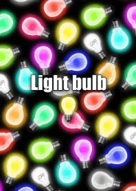 Light bulb -Colorful-
