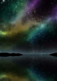 虹色の鏡面世界