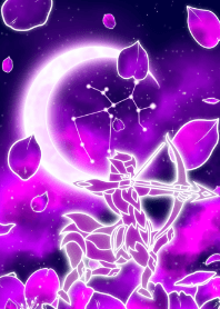 Purple Sakura Sagittarius