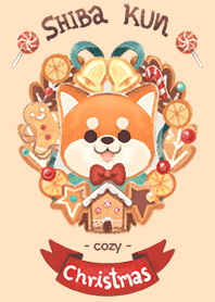 shiba kun cozy christmas by myy