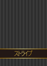 Straight stripes / black