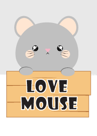 Simple Love Gray Mouse Theme V.2 (jp)