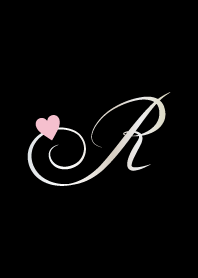 INITIAL- R- WHITEGOLD