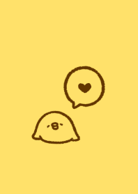 Chill out chick.(yellow12)