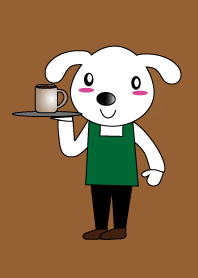 ドッグカフェの着せかえ
