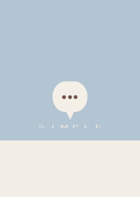 SIMPLE(beige blue)V.1768b