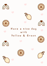 Yellow & Green theme