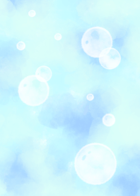 Bubbles in water