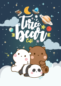 Bear Cute Galaxy Night Star