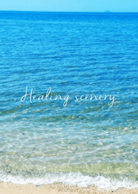 Healing scenery Calm sea