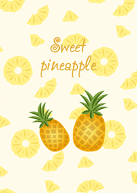 I love eating pineapple