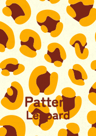 Pattern Leopard Deep Sunflower