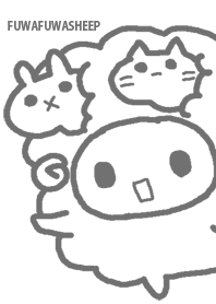 FUWAFUWASHEEP GRAY