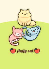 fluffy cat