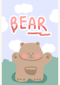 Baby-sky with bear