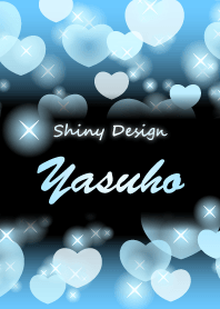 Yasuho-Name-Light blue Heart
