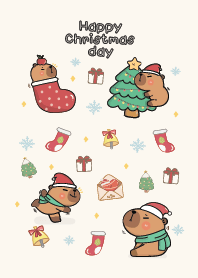 Happy Christmas Day : Capybara!