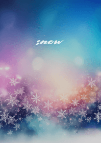 Pale Snowflake on brown