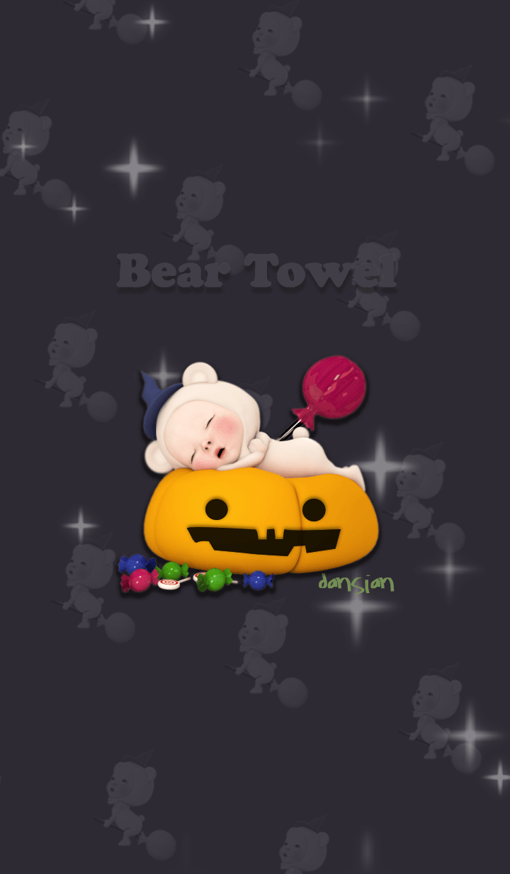 Bear Towel[#1]Halloween2019