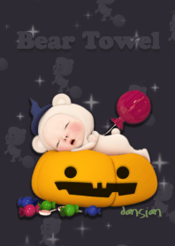 クマタオルのハロウィン2019