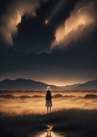 Night appearance background d5AA87