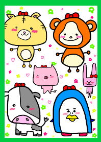 絵がヘタな人が描いたシンプルな動物たち3