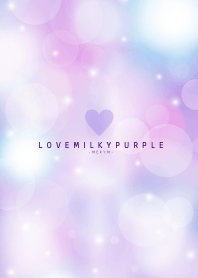 LOVE MILKY PURPLE -HEART- 18