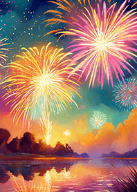 Beautiful Fireworks Theme#880