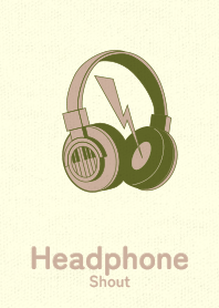 Headphone_shout Olive GRN