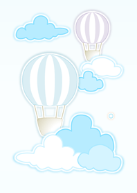 Balloon in the Sky (Blue Ver.3)