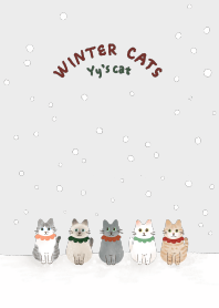 Yy's cat 冬日貓咪