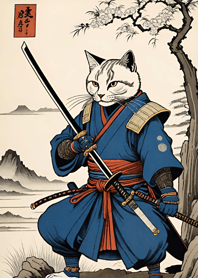 Ukiyo-e - samurai e16cE8
